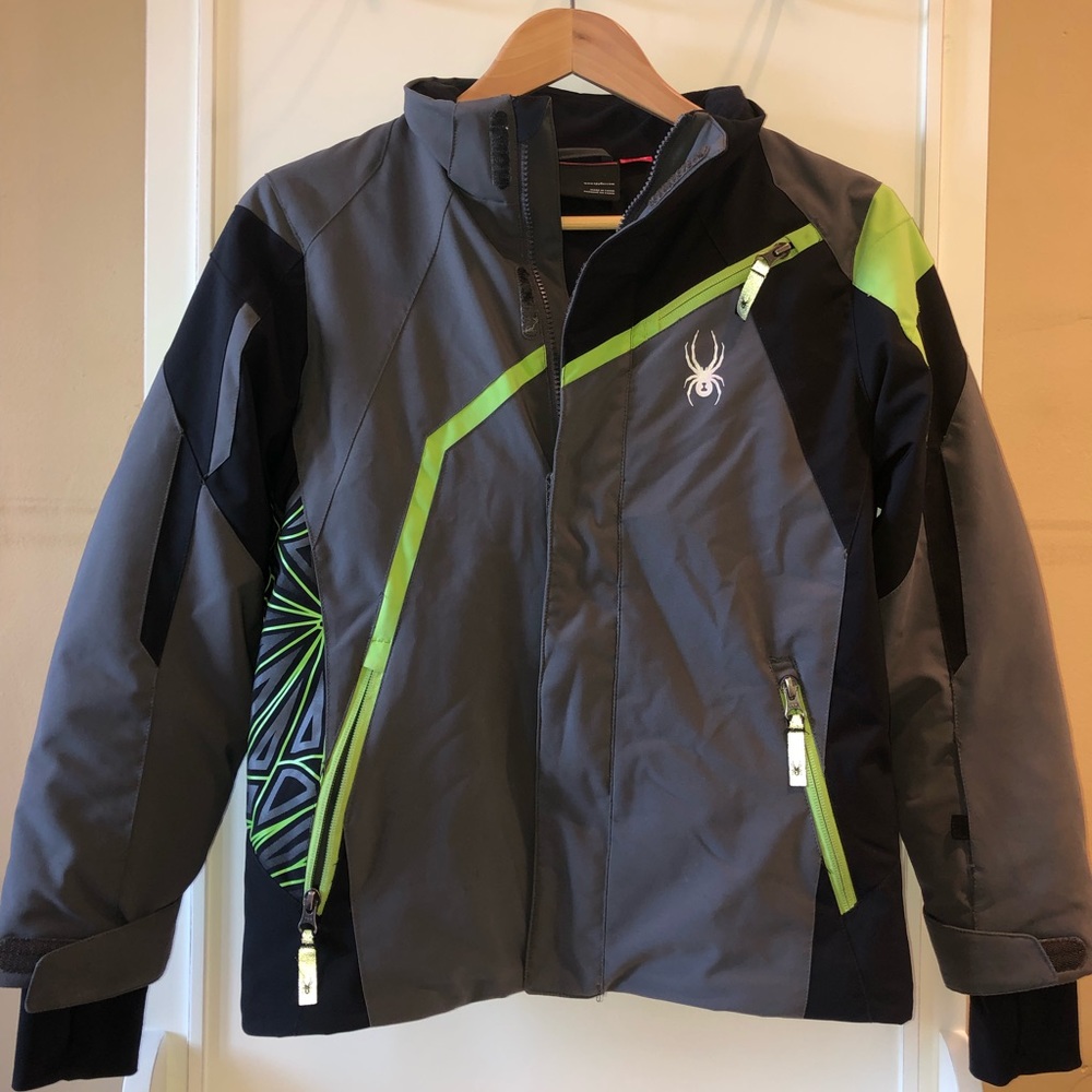 Spyder challenger jacket- boys size 12